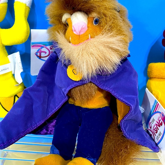 DISNEY EXCLUSIVE NWT VTG 90s BEAUTY AND THE BEAST BEAN BAG PLUSH COMPLETE SET/6 - Picture 10 of 16